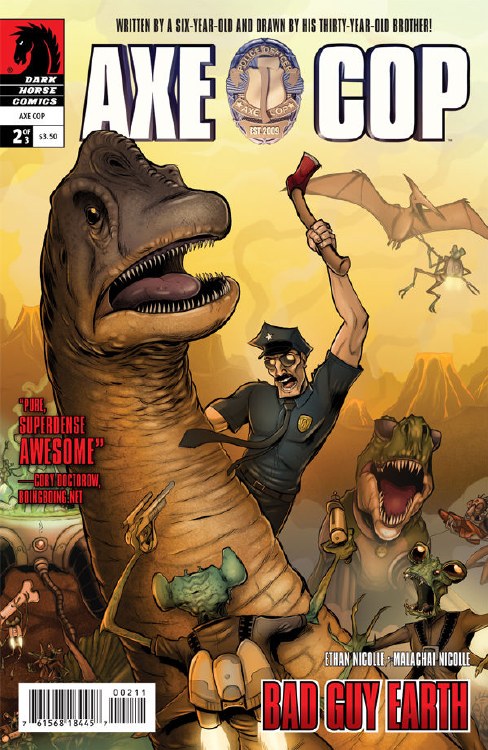 Axe Cop Bad Guy Earth #2 (of 3