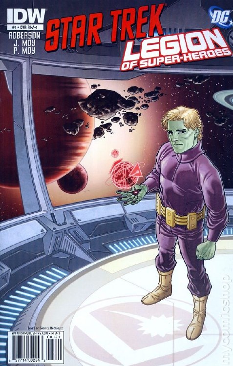 Star Trek Legion of Superheroes #1 (of 6) 10 Copy Incv