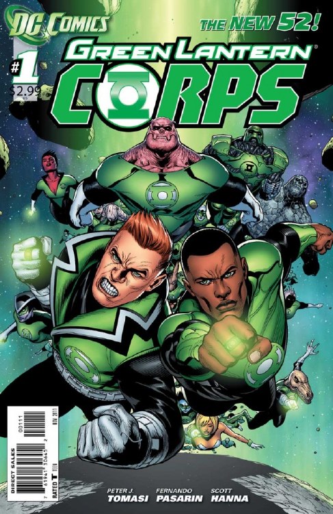 Green Lantern Corps #1 2nd Ptg