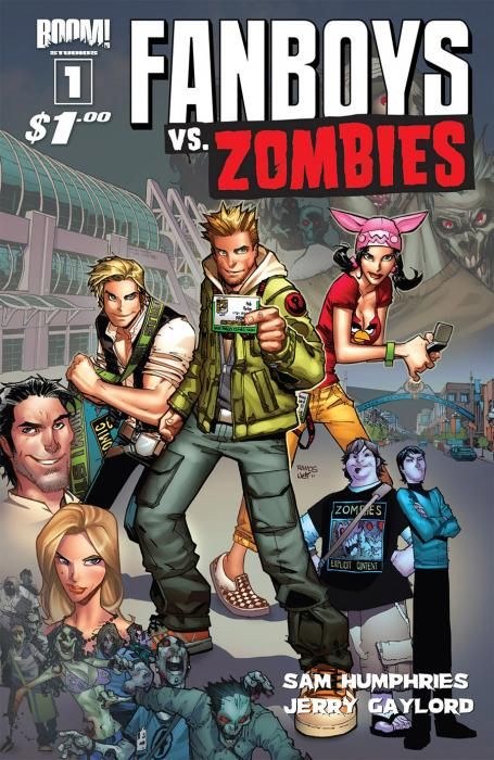 Fanboys Vs Zombies #1 Main Cvrs