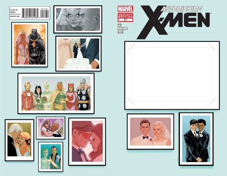 Astonishing X-Men #51 Create Your Own Wedding Var
