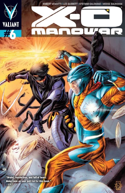 X-O Manowar #6 Braithwaite Cvr