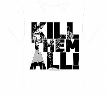 Walking Dead T/S Kill Them All White Xl