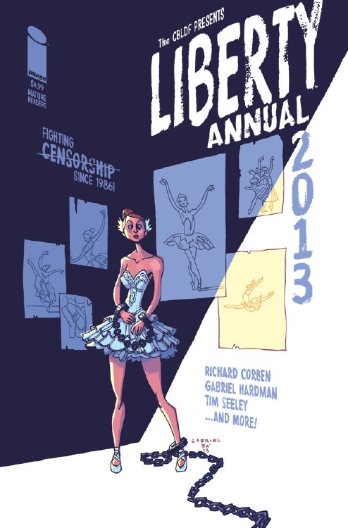 Cbldf Liberty Annual 2013 Cvr B Ba (Mr)