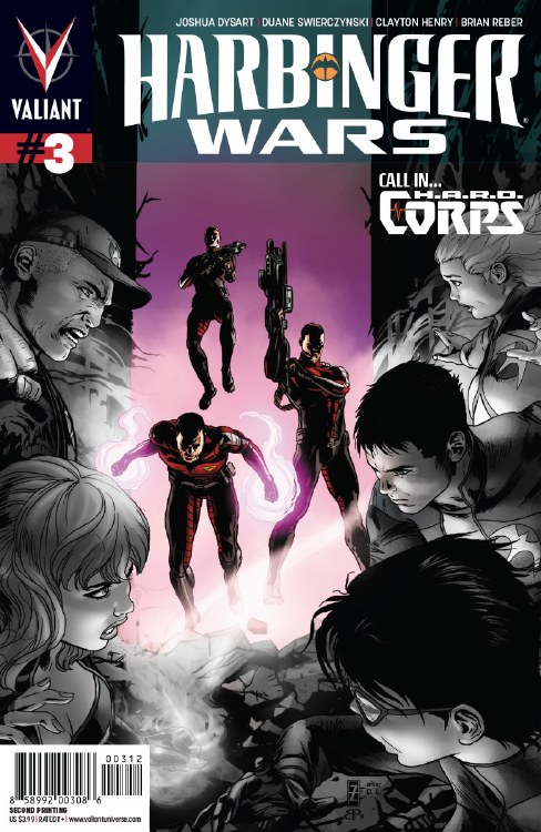 Harbinger Wars #3 (of 4) 2nd Ptg