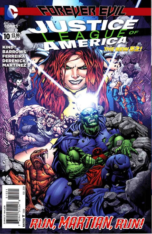 Justice League of America #10 A Eaglesham Var Cvr