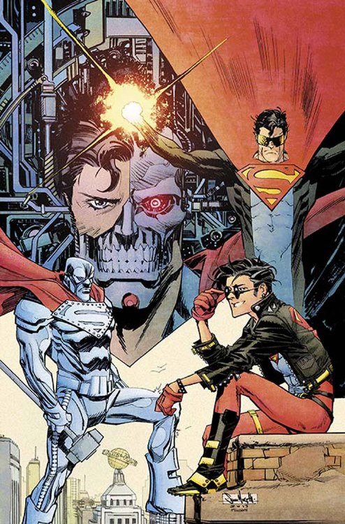 Superman Unchained #6 75th Anniv Var Ed Reborn Cvr