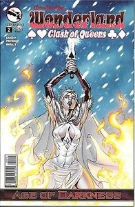 Gft Wonderland Clash of Queens #2 (of 5) a Cvr Johnson (Aofd