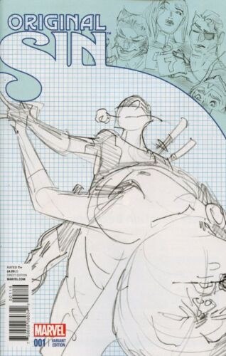 Original Sin #1 (of 8) Deadpool Dancing Party Sketch Var
