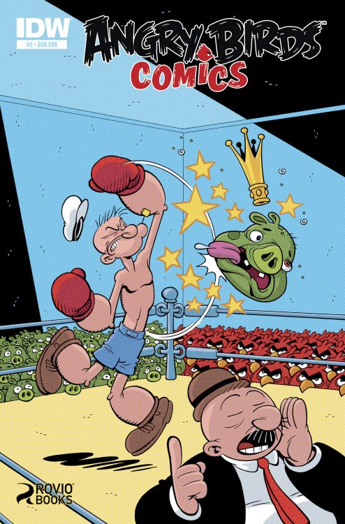 Angry Birds Comics #2 Subscription Var