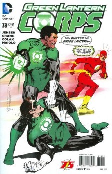 Green Lantern Corps #38 Flash 75 Var Ed