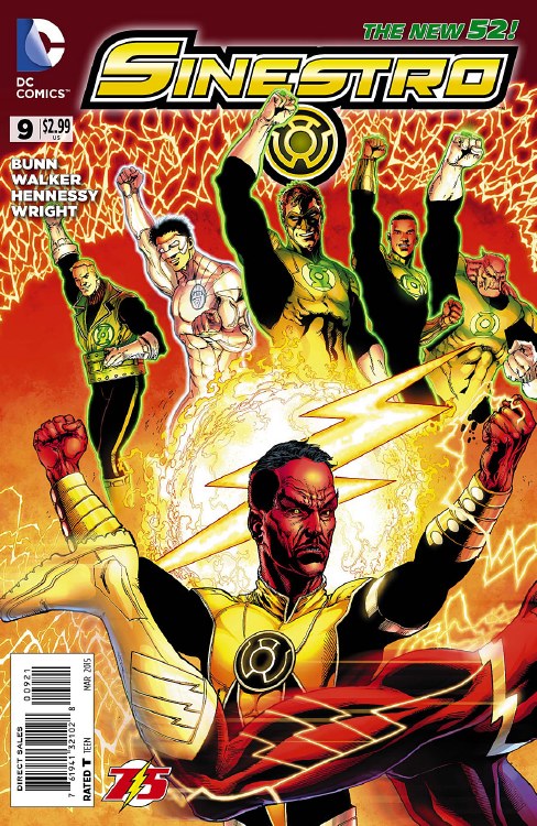 Sinestro #9 Flash 75 Var Ed