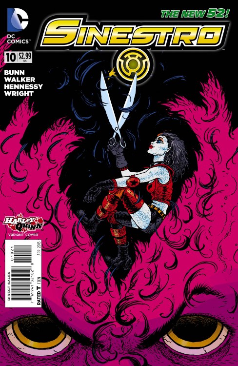Sinestro #10 Harley Quinn Var Ed