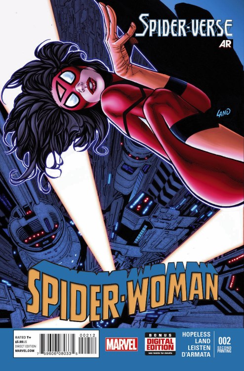 Spider-Woman #2 2nd Ptg Land Var Sv (Pp #1161)