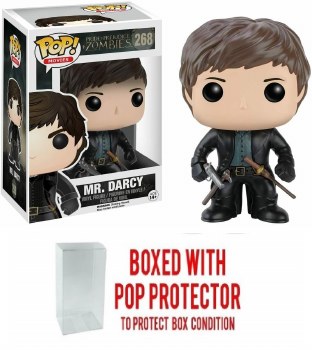 Pop Pride Prejudice & Zombies Mr Darcy Vinyl Fig (w/ Protector)