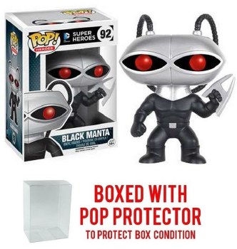 Pop Heroes Black Manta Vinyl Figure