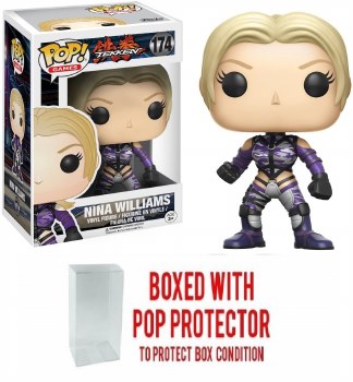 Pop Tekken Nina Williams Vinyl Fig (w/ Protector)