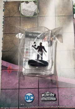 DC HeroClix Rebirth Op Kit Mr. Terrific + 1 Metal Arena Map