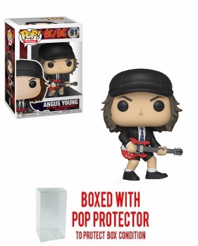 Pop Rocks Ac/Dc Angus Young Vinyl Figure (w/ Protector)