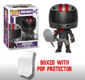 Pop Games Fortnite S2 Burn Out Vinyl Figure