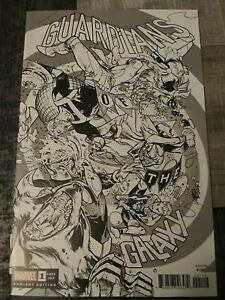 Guardians of the Galaxy #1 Larraz Party Sketch Var