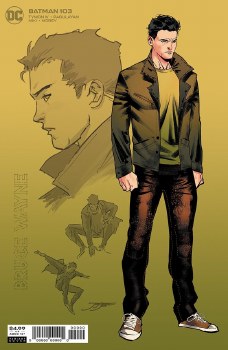 Batman #103 Jimenez Bruce Wayne 1:25 Card Stock Var