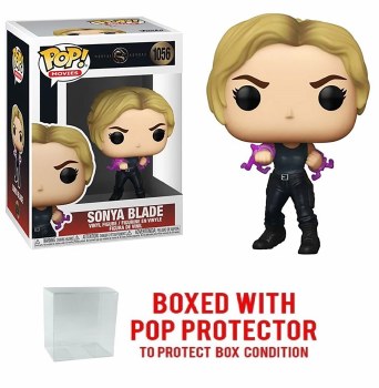 Pop Movies Mortal Kombat Sonya Blade Vinyl Figure