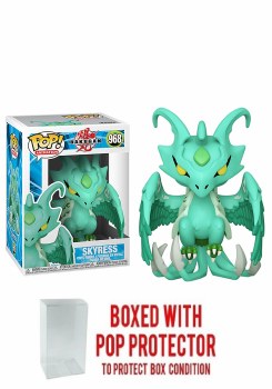 Pop Animation Bakugan Storm Skyress Vinyl Figure w/ Pop Protector