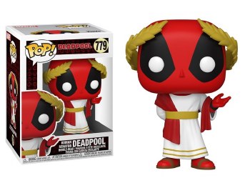Pop Marvel Deadpool 30th Roman Nerd Deadpool Vinyl Figure
