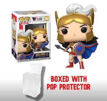 Pop Heroes Wonder Woman 80th Ww Challenge the Gods Vinyl Figure
