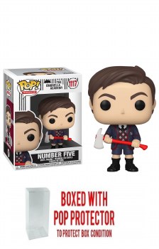 Pop Tv Umbrella Academy Number 5 Vin Fig w/ Pop Protector
