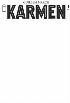 Karmen #1 (of 5) Cvr C Blank Cvr (Mr)