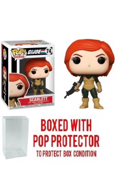 Pop Gi Joe Scarlett Vinyl Fig