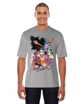 Fcbd 2021 Comm Artist Young Hthr Gray T/S Lg (Net)