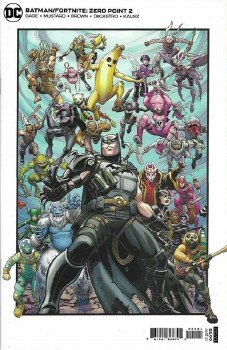 Batman Fortnite Zero Point #2 Cardstock Var
