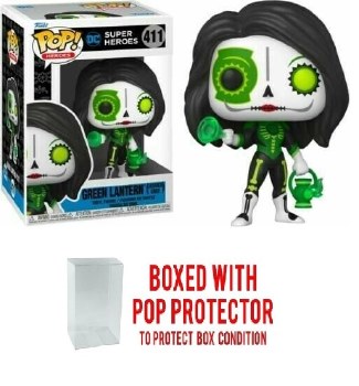 Pop Heroes Dia Muertos DC Green Lantern Jessica Cruz Vin Fig