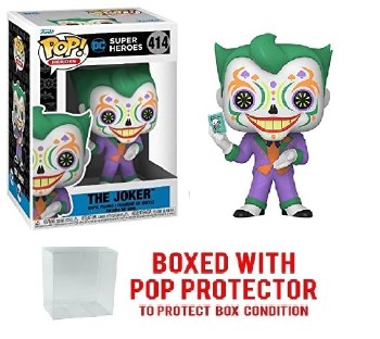 Pop Heroes Dia De Los Muertos DC Joker Vin Fig
