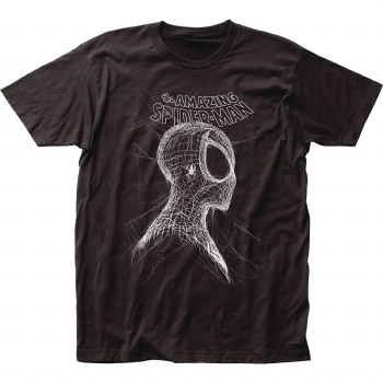 Spider-Man Webhead Px Blk T/S Med