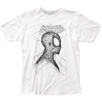 Spider-Man Webhead Px White T/S Med