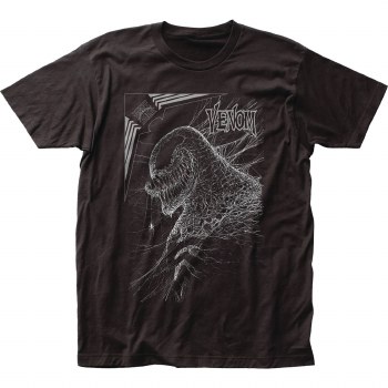 Spider-Man Venom Webhead Px Blk T/S Xxl