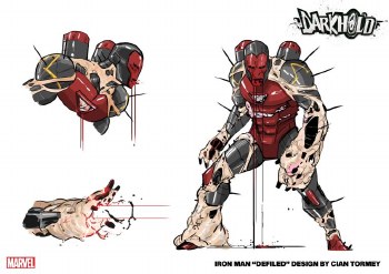 Darkhold Iron Man #1 Tormey Design Var