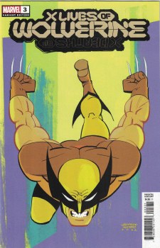 X Lives of Wolverine #3 Romero Animation Style Var