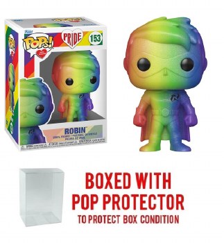 Pop Heroes DC Pride Robin Vin Fig