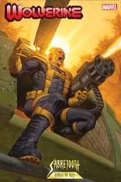 Wolverine #49 Em Gist Sabretooth Var