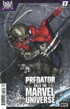 Predator Kills the Marvel Universe #1 25 Copy Incv Lee Var