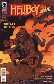 Hellboy In Love Art of Fire #2