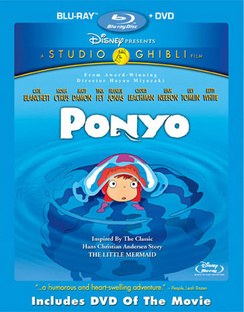 Ponyo - NEW - (BLU/DVD/WS 1.85/ENG-SP-SUB/JA-FR-BOTH)