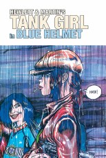 Tank Girl Blue Helmet #1 Cvr B Hewlett Cardstock
