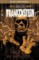 Universal Monsters Frankenstein B&W Special #1 Cvr B Chiarello