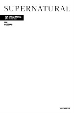 Supernatural #1 Cvr G Blank